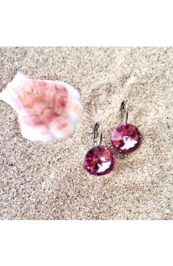 Ohrringe "Crystal-Rose"