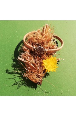 Lederarmband "Flower"