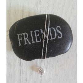 Silberkette "Friends"