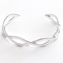 Silberarmspange "Onda"