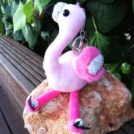 Schlüsselanhänger "Flamingo"